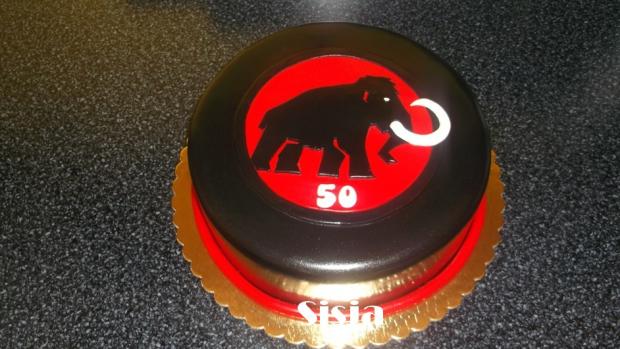 Mamut na "50", torta, Narodeninové torty, Sisja, 1