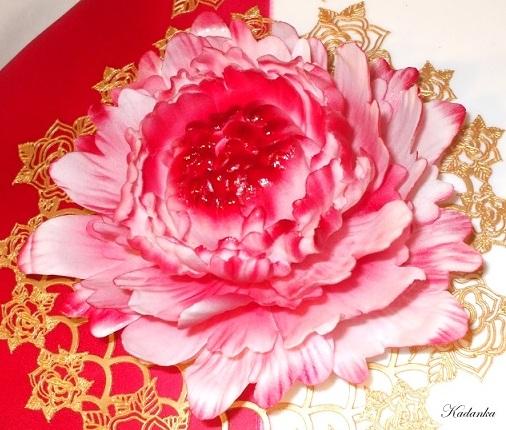 Carmín pivonka, torta, Ozdoby na torty Carmín pivonka, torta, Ozdoby na torty, Kadanka, 1