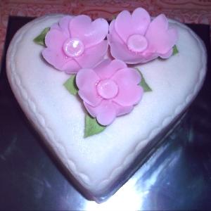 lilavé srdiečko, torta, Narodeninové torty, amka, 1