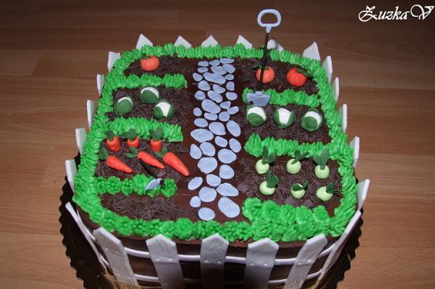 Pre záhradkárku, torta, Narodeninové torty, ZuzkaV, 1