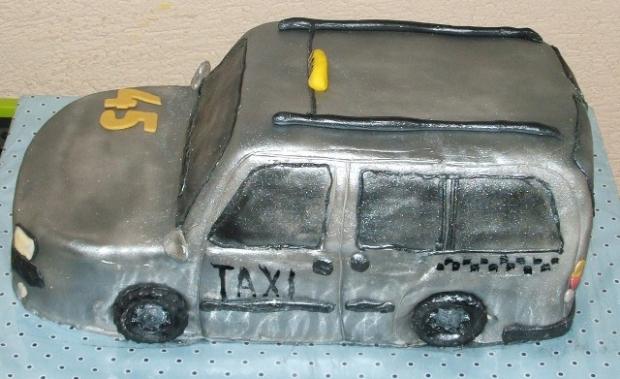 Akože taxík chceli strieborný, torta, Narodeninové torty, atigram, 1