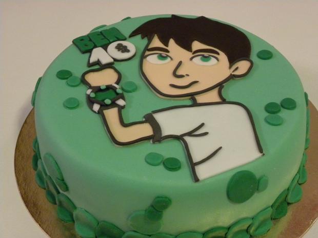 Tortička Ben Ten, torta, Rozprávkové torty, AdrianaK, 2