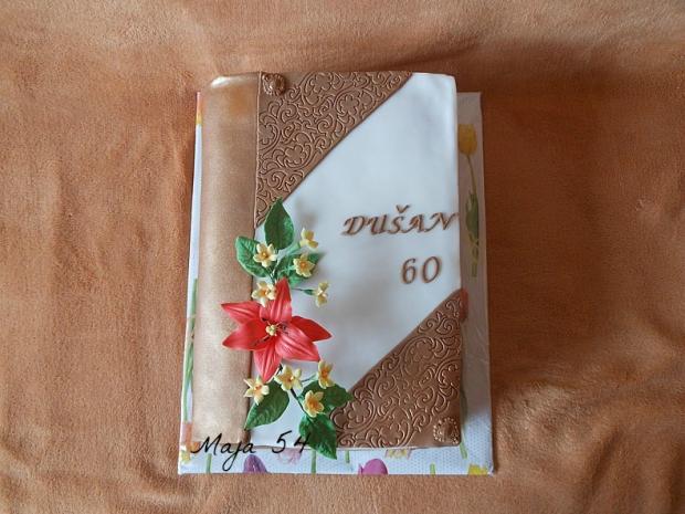 kniha na 60-ku, torta, Narodeninové torty kniha na 60-ku, torta, Narodeninové torty, Maja54, 1