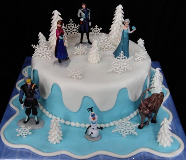 Frozen, torta, Rozprávkové torty Frozen, torta, Rozprávkové torty, Spagi, 1
