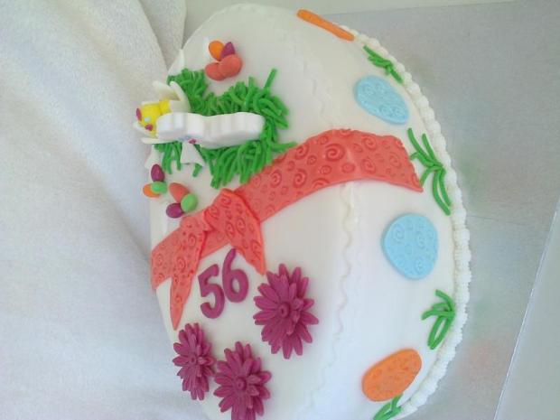 Moja  narodeninovo veľkonočna torta,rýchlovka
