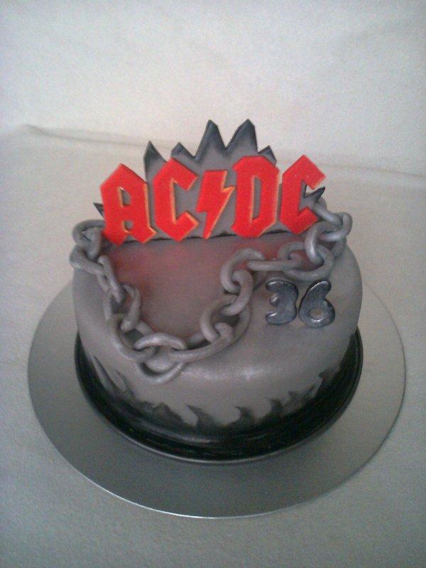AC DC, torta, Narodeninové torty AC DC, torta, Narodeninové torty, janig11, 1