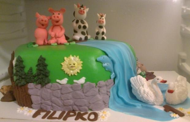 Zvieratká pre Filipka, torta, Torty so zvieratkami, adelka22, 1