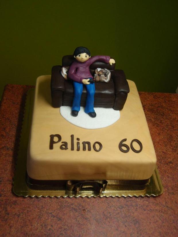 Na 60tku s gaučom..., torta, Narodeninové torty Na 60tku s gaučom..., torta, Narodeninové torty, sonka71x, 1