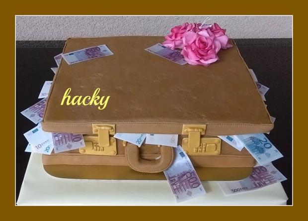 sladky kufor, torta, Narodeninové torty sladky kufor, torta, Narodeninové torty, hacky, 1