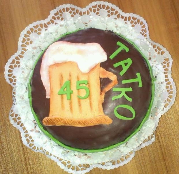 čokoládová s fondánom, torta, Narodeninové torty, tinus1ka, 1