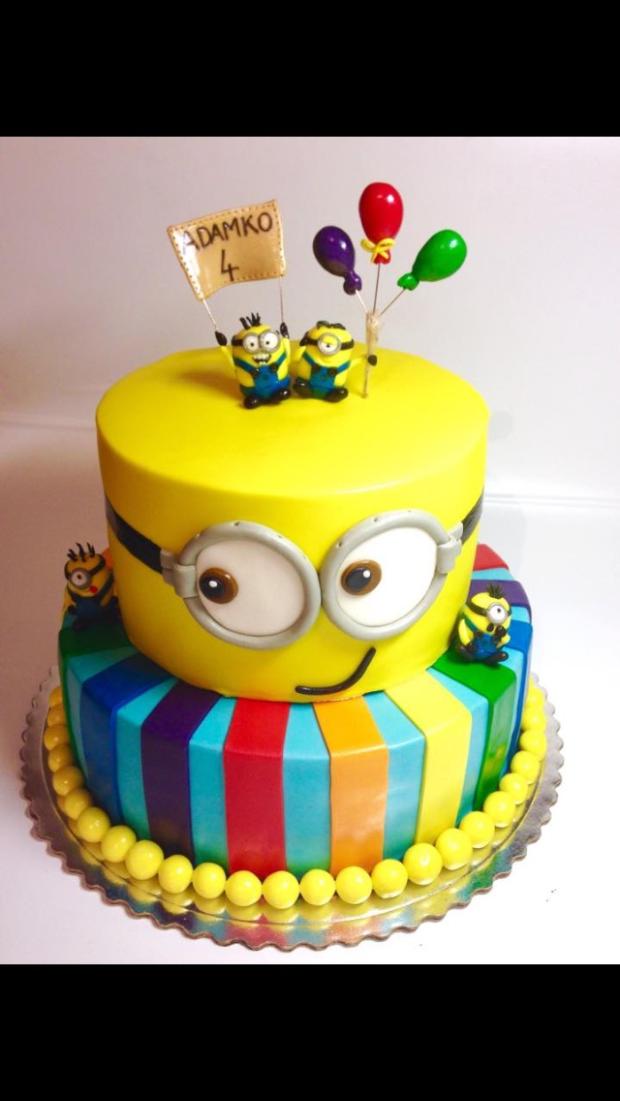 Mimoni, torta, Rozprávkové torty, sweetlubi, 1