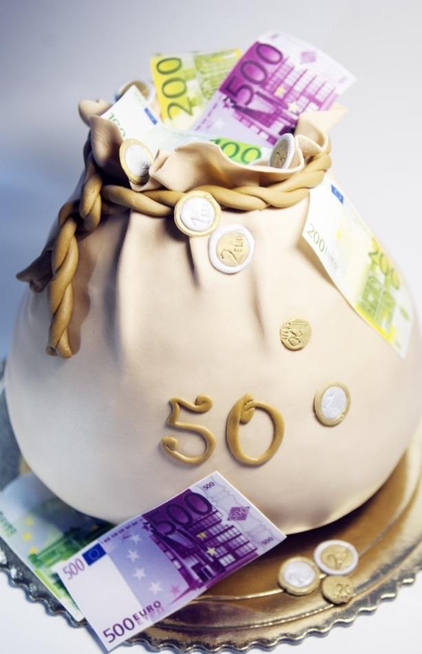 Mešec plný peňazí, torta, Narodeninové torty, sweetlubi, 1