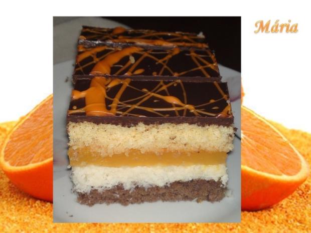 Pomarančové domino rezy..., torta, Zákusky Pomarančové domino rezy..., torta, Zákusky, Mariolka, 1