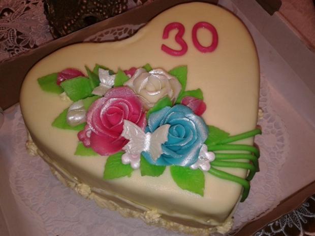 srdce 2, torta, Narodeninové torty, ene, 1