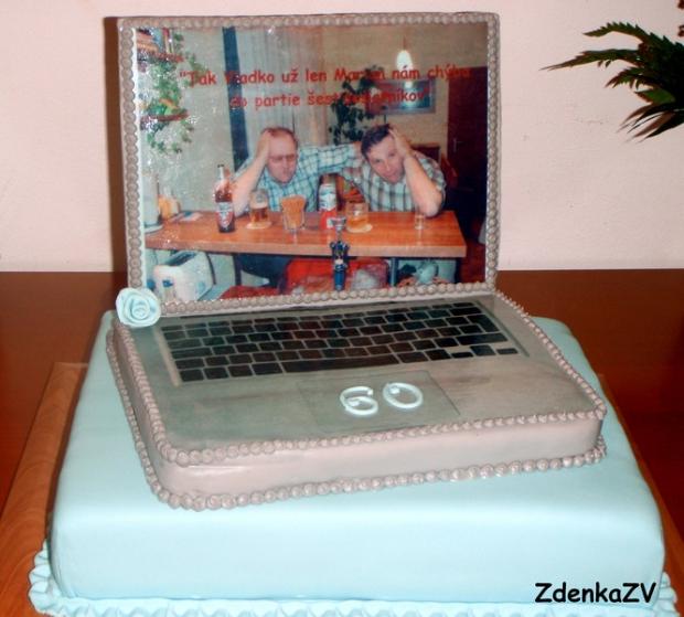 Notebooke, torta, Narodeninové torty, ZdenkaZV, 1