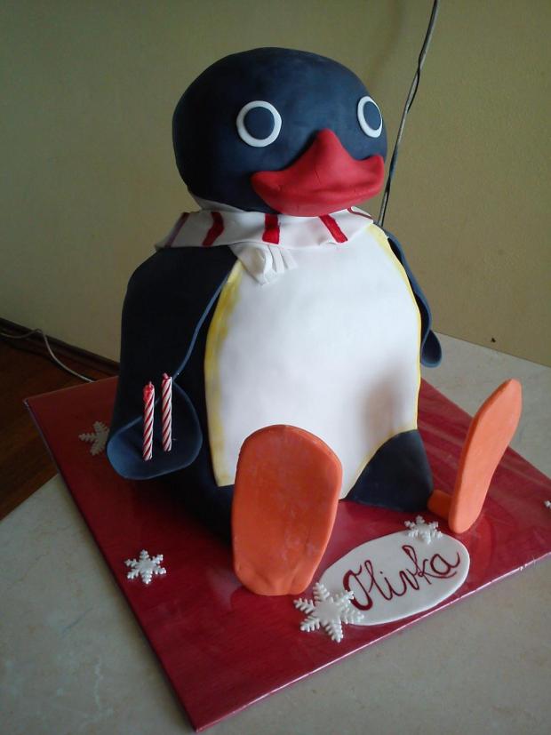 Pingu, torta, Rozprávkové torty Pingu, torta, Rozprávkové torty, Ditulka, 1