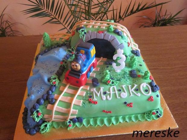 vlacik pre Majka, torta, Torty autíčka, vláčiky, Mereske, 1