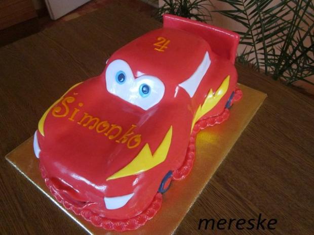 pre Simonka..., torta, Torty autíčka, vláčiky, Mereske, 1