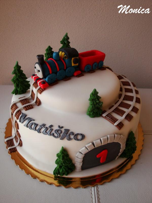 Vláčik , torta, Torty autíčka, vláčiky Vláčik , torta, Torty autíčka, vláčiky, Monica, 1