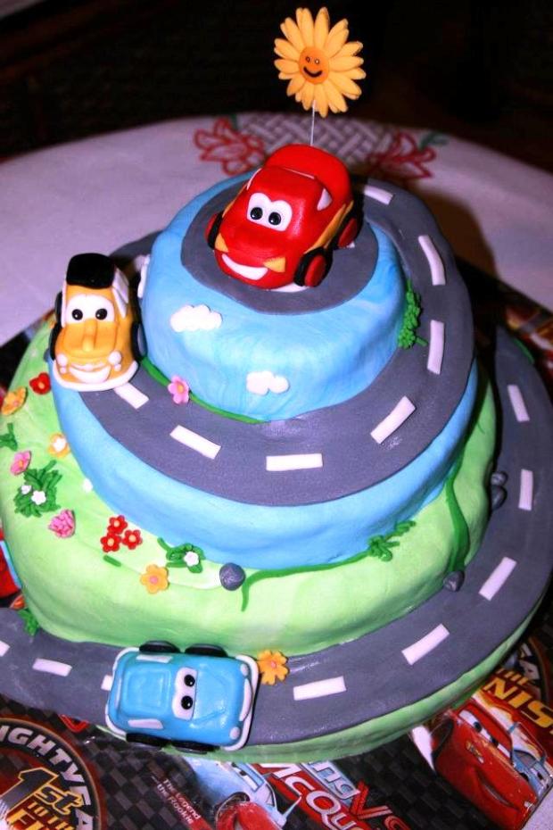 Mc-queen , torta, Torty autíčka, vláčiky, Tortové kráľovstvo, 1