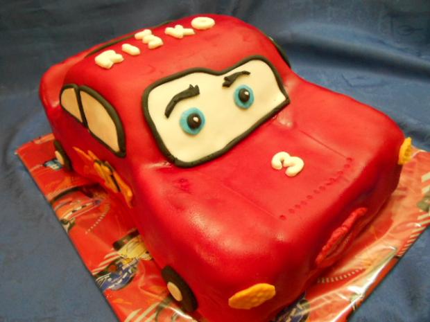 narodeninová 3D autíčko, torta, Torty autíčka, vláčiky, gitus31, 1