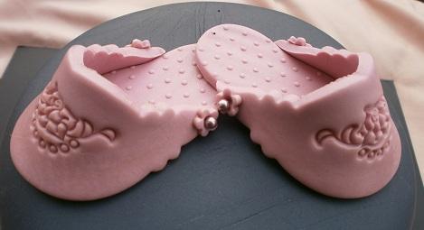 papučky..., torta, Ozdoby na torty papučky..., torta, Ozdoby na torty, kramky, 1