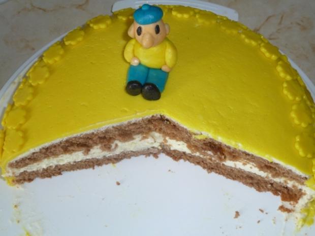 pat a mat, torta, Rozprávkové torty, MIKINA, 1