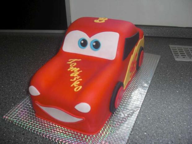 Mc Queen, torta, Torty autíčka, vláčiky Mc Queen, torta, Torty autíčka, vláčiky, zdenička07, 1