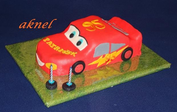 Blesk, torta, Torty autíčka, vláčiky Blesk, torta, Torty autíčka, vláčiky, aknel, 1