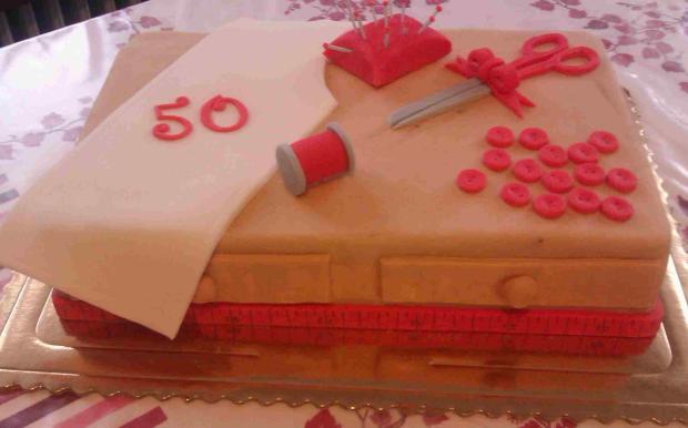 Narodeninová pre krajčírku, torta, Narodeninové torty, evica333, 1