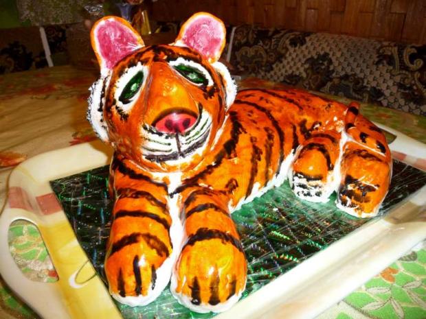 Tiger, torta, Torty so zvieratkami Tiger, torta, Torty so zvieratkami, olga, 1