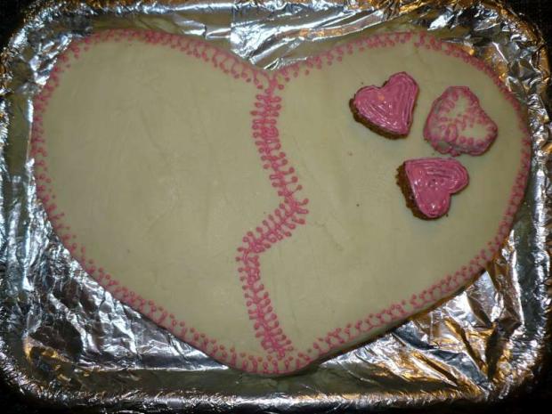 Valentínske srdce - Marlenka, torta, Narodeninové torty, Alu123, 1