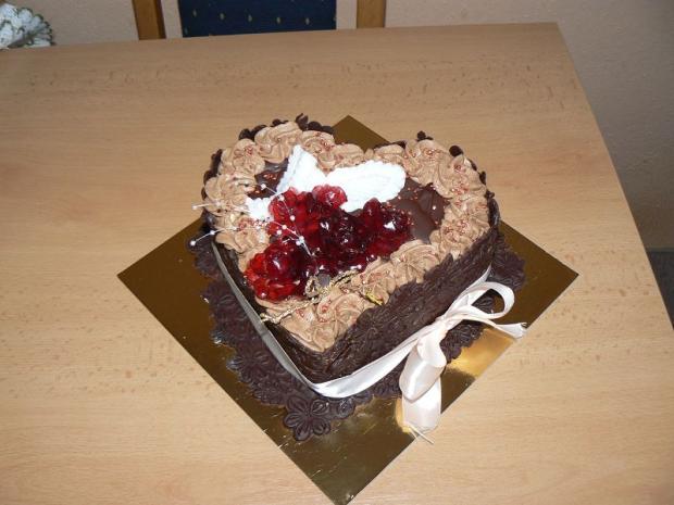 Mini čokoládové srdiečko, torta, Čokoládové torty Mini čokoládové srdiečko, torta, Čokoládové torty, yvetta11111, 1
