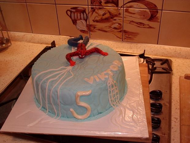 Spiderman, torta, Rozprávkové torty, dasak, 1