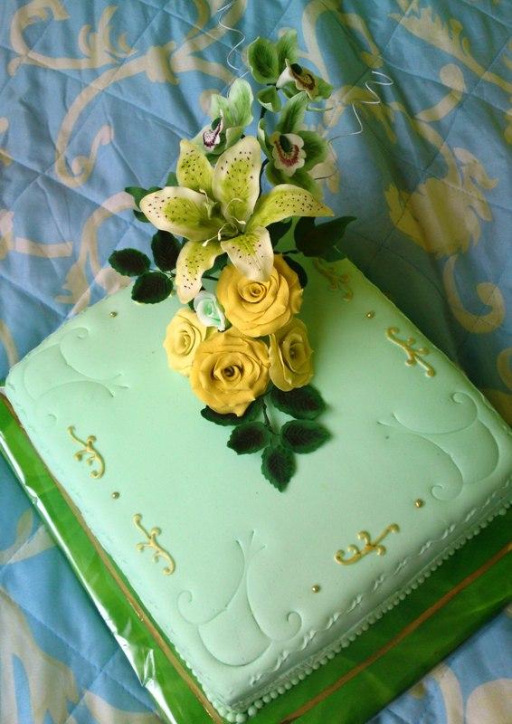 Narodeninová elegantná..., torta, Narodeninové torty Narodeninová elegantná..., torta, Narodeninové torty, Mariolka, 1