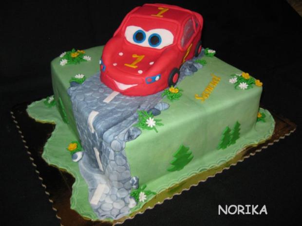 Auto na 1 rok, torta, Torty autíčka, vláčiky Auto na 1 rok, torta, Torty autíčka, vláčiky, norika, 1