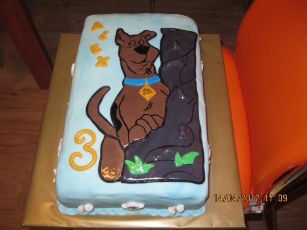 scooby doo, torta, Rozprávkové torty, kaatri, 1