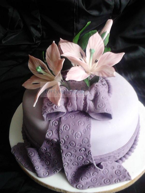 Fialová, torta, Narodeninové torty, Helenčok, 1