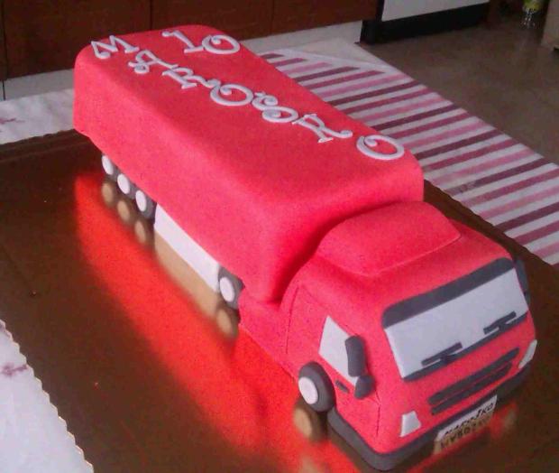 Kamión k narodeninám, torta, Torty autíčka, vláčiky, evica333, 1
