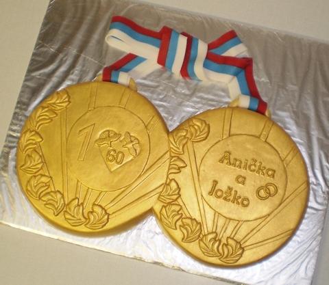 medaile k výročiu, na želanie, torta, Svadobné torty medaile k výročiu, na želanie, torta, Svadobné torty, zuzickag, 1