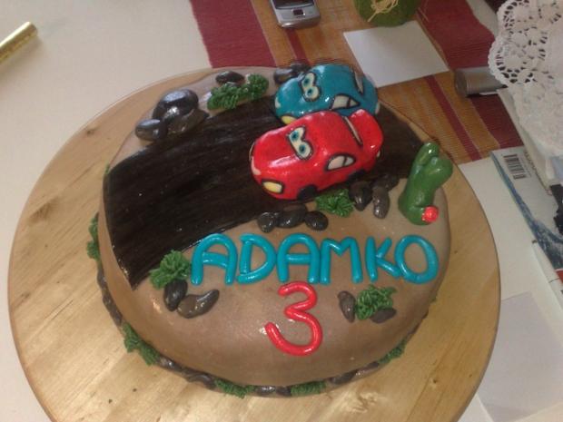 mcqueen, torta, Torty autíčka, vláčiky mcqueen, torta, Torty autíčka, vláčiky, matarafka, 1