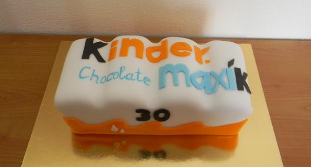 Kinder čokoláda, torta, Netradičné torty Kinder čokoláda, torta, Netradičné torty, zabinka, 1