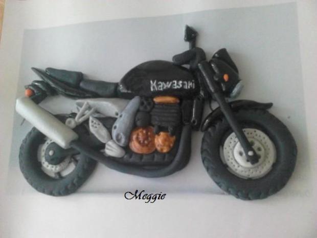 Motorka, torta, Ozdoby na torty Motorka, torta, Ozdoby na torty, Meggie, 1