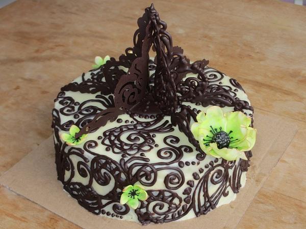 ČOKOLÁDOVÝ S MÁTOU A LIMETKOU, torta, Čokoládové torty ČOKOLÁDOVÝ S MÁTOU A LIMETKOU, torta, Čokoládové torty, francsi1, 1