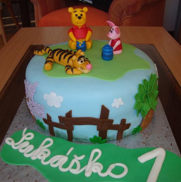 Mack Pú a kamaráti, torta, Rozprávkové torty Mack Pú a kamaráti, torta, Rozprávkové torty, katka_d, 1