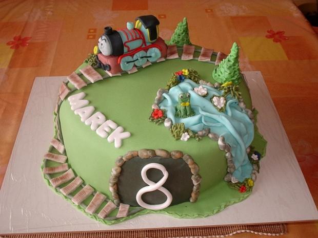 Vláčik Tomáš, torta, Torty autíčka, vláčiky Vláčik Tomáš, torta, Torty autíčka, vláčiky, dasak, 1