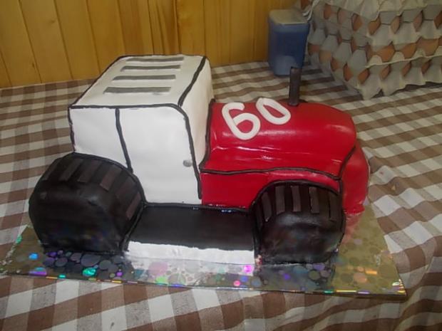 traktor, torta, Narodeninové torty, marika26, 1