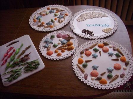 mušle na tortu, torta, Ozdoby na torty, loana, 1