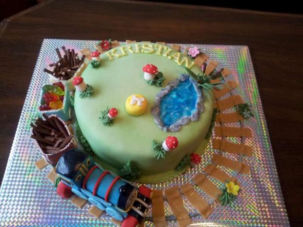 vlačik Tomáš, torta, Torty autíčka, vláčiky, MK martina, 1