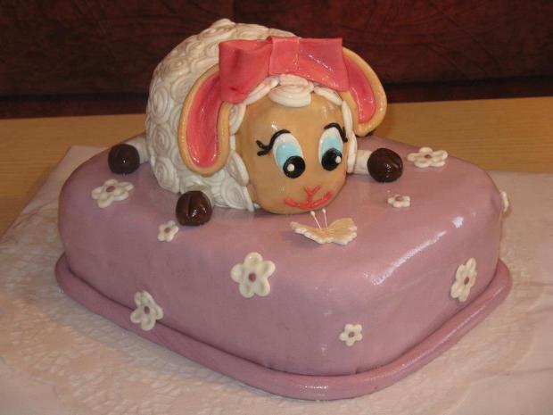 Narodeninová - 1. rok, torta, Torty so zvieratkami, Magdalienka, 1